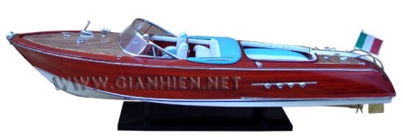 Riva Aquarama Boat Model - Mô Hình Thuyền Buồm Gia Nhiên - Công Ty TNHH Gia Nhiên